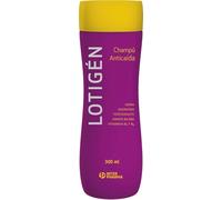 INTERPHARMA SA Lotigén Champú Anticaída 300 ml - Ginkgo Biloba, Quina, Tepezcohuite, Vitaminas, Pantenol -Cuidado de Cabello Fino y Frágil - Evita la Caída del Cabello, Favorece el Crecimiento