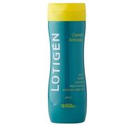 INTERPHARMA SA Lotigén Champú Anticaspa 300 ml - con Capuchina, Enebro, Sauce, Árbol de Té y Pantenol - Higiene Diaria del Cabello con Caspa Seca y Cuero Cabelludo con Descamación