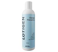INTERPHARMA SA Lotigén Champú Frecuencia 250ml - Avena, Ginseng, Queratina, Vitamina B6 y Pantenol - Higiene Diaria Suave para Todo Tipo de Cabello
