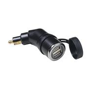 Interphone ACCMOTODIN2USB - para Moto - Kit Universal Adaptador de 12 V con Conector DIN y Doble Puerto USB