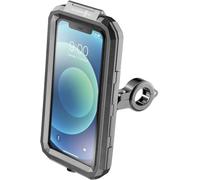 INTERPHONE Armor - Soporte para móvil de Moto y Bicicleta, Resistente al Agua y al Polvo, con rotación de 360°, Porta Smartphone con ID táctil y Cara ID Compatible de 4,5" a 5,8"