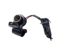 INTERPHONE Cellularline ACCMOTOSOCKET - para Moto - Kit Universal de Manillar Tubular con Toma de Encendedor - Tapa Protectora - Fusible de 15A