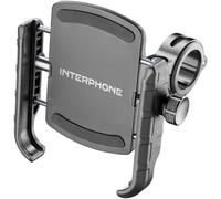 Interphone Crab Soporte universal para teléfono inteligente con módulo antivibración, negro