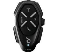Interphone Link Paquete doble del sistema de comunicación Bluetooth, negro