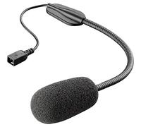 Interphone Boom Microphone Micrófono de repuesto para cascos jet y modulares, negro