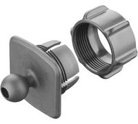 INTERPHONE Cellularline SMADAPTER22 | Adaptador de Repuesto para Manillar de Tubo - para Manillar de Tubo Moto Crab 2022 Soportes con Bola de 17 mm