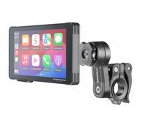 Interphone RydeSync CarPlay Apple Android Auto Negro Soporte Mando 5.5"