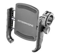 Interphone Crab Soporte universal para teléfono inteligente con módulo antivibración, negro