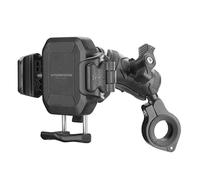 INTERPHONE - Soporte Crab 26 Pro para Manillar de Moto y Bicicleta con liberación rápida, antivibración Premium, Brazo articulado de Aluminio, Seguro para Usar tu Smartphone en Viajes
