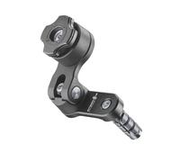 Interphone - Système Modulaire QUIKLOX - Soporte Teléfono Móvil de Motocicleta - Conexión Quiklox para Diámetro de 13/25,4 mm - Ajustable 360° Horizontal 90° Vertical - Conexión de LIberación Rápida