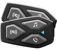 Interphone U-COM 3 Sistema de comunicación Double Set, negro