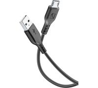 Interphone USB to Micro USB Cable de datos / carga de 120 cm, negro