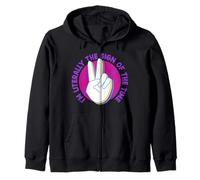 Intérprete ASL Lengua De Signos Sudadera con Capucha