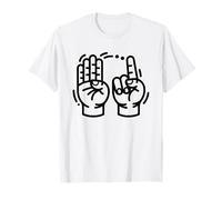 Intérprete De Lengua Signos ASL Camiseta