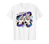 Intérprete De Lengua Signos Manos del Camiseta