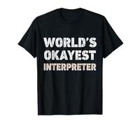 Intérprete Divertido más Bueno del Mundo Camiseta
