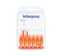 Interprox Cepillos Super Micro Naranja 6 unidades