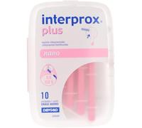 Interprox Plus Nano, 10 Unidades - Cepillo Dental Interprox - Rosa
