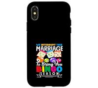 Interrumpimos esta diversión de la temporada de bingo matrimonial Carcasa para iPhone X/XS