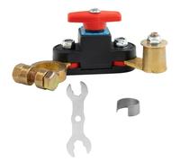 Interrupteur coupe-batterie pour batterde voiture, disjoncteur en cuivre pur réglable, transmission stable, haute conductivité, 12V-24V, coupe-circuit intelligent pour voiture, camion, bateau