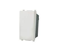 Interruptor 1P 16A unipolar blanco compatible con Vimar Plana