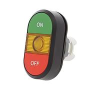 Interruptor 1SFA611132R1103: doble varilla de 22 mm.Pos: 1 rojo/verde MLB-1 I...