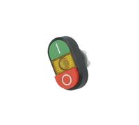 Interruptor 1SFA611142R1103: doble varilla.Pos: 1 22mm verde-rojo Bel: MLB-1 ...