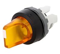 Interruptor 1SFA611201R1103: varilla giratoria de 22 mm.Pos: 2 amarillo MLB-1...