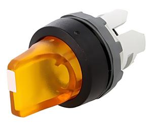 Interruptor 1SFA611201R1103: varilla giratoria de 22 mm.Pos: 2 amarillo MLB-1...