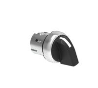 Interruptor 2 Posiciones 0-1 Metal fi22mm PLATINO LPSS120