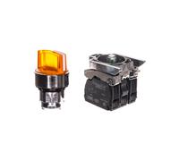 Interruptor 2 posiciones perilla 22mm Harmony XB4 XB4BK125B5