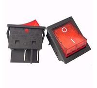 Interruptor 2 uds JD03-A1 4 pines 30A 125V/250V gran corriente Rocer interruptores de alimentación interruptor botón for máquina soldadura inversor TUV CE