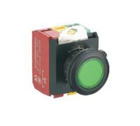 Interruptor 22mm momentáneo/mantenido/enganche 10A 110V/220V/380V/440V cabeza de descarga alta plástico impermeable IP65 interruptor botón(Green-1NO,Momentary)