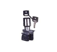 Interruptor 3 posiciones llave 22mm 2Z sin Harmony XB4 XB4BG03