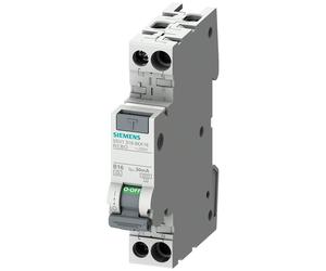 INTERRUPTOR 5SV1 B 6A/30MA/AC 1P+N 5SV1316-0KK06