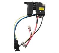 Interruptor 6506549 638882-6 para martillo perforador DHR202 BHR202 BHR162 BHR102 HR202D para martillo perforador de repuesto, compatible con martillos perforadores inalámbricos de 18 V