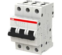 Interruptor ABB Miniatura 2CDS253001R0635 S203-B63 - 6KA, 3P, Blanco Nuevo