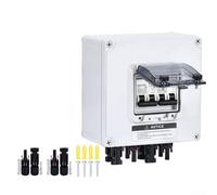 Interruptor aislador 2P DC nominal a 15A diseñado para un funcionamiento seguro en sistemas de energía solar fotovoltaica