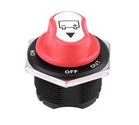 Interruptor aislador de batería de coche apagado, máximo 32 V 200 A CONT 300 A INTDesconectar, interruptor aislador de bacteria para coches todoterreno, camiones, marina/barco