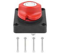 Interruptor aislador de batería de coche universal 2500 amperios | Robusto interruptor de muerte continuo de 275 amperios DC con cubierta para automóviles, camiones y barcos