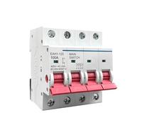 Interruptor aislador de CA 4P, desconexión de CA de 415 V, interruptor de aislamiento de CA de 63 A, 80 A, 100 A y 125 A(80A)
