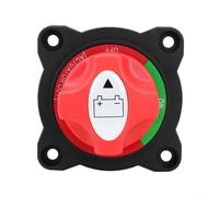 Interruptor aislante de batería 300 A 12 V-48 V con sistema de bloqueo, para pernos de cobre estañado para coche, barco, caravana, motocicleta apagado