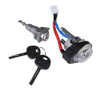 Interruptor Arranque Bloqueo Cilindro De Interruptor De Bloqueo De Encendido De Dirección Con 2 Llaves Compatible Con Kia Para Optima 2011-2015 Para Rio 2013-2017 819052T040(color1)