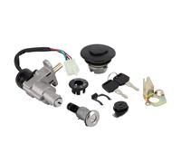 Interruptor Arranque Bloqueo Encendido Para Scooters GY6 50 70 90 110 125 150 CC, Accesorios Para Motocicletas Interruptor Llave Encendido Tapa Tanque Para Juego Cerradura Asiento