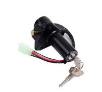 Interruptor Arranque Bloqueo Encendido Para YBR125 Para YBR 125 Juego Cerradura Interruptor Encendido Eléctrico Para Motocicleta Tapa Tanque Gasolina Para Llaves Asiento (línea 4)(Electric door lock)