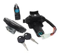 Interruptor Arranque Compatible Con Para KLX125 Para KLX125 2010 2011 2012 2013 2014 Kit Bloqueo De Interruptor Llave Encendido Motocicleta OEM 51049-0047