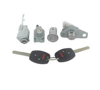 Interruptor Arranque Encendido Para Civic 2006 2007 2008 AL243 Interruptor Encendido Cerradura Puerta Barril Cerradura Maletero Tapa Combustible Cerradura 2 Teclas De Botón(AL243B-4PCS-2B-Panic)