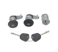 Interruptor Arranque Encendido Para Ford Escort MK5 MK6 AL225 94AGA22050DB 1004152 Juego Completo Interruptor Encendido Barril De Cerradura De Puerta Delantera Izquierda Derecha(3PCS)