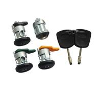 Interruptor Arranque Encendido Para Ford Para KA 2008-2011 AL348 7S5AB22050AC Cilindro De Cerradura De Puerta De Interruptor De Encendido Completo Con 2 Llaves(Full Set-4pcs)