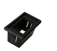 interruptor arranque motor Interruptor basculante LED azul de 5 y 7 pines, encendido apagado, para coche, barco, estilo ARB, luces interiores, piezas caravana(Single Holder)